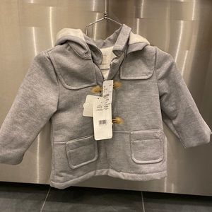 Baby coat. Light grey color Super soft inside!